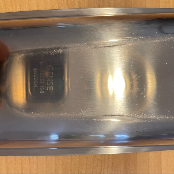 Gense Sweden MCM Stainless steel serving dish. - Picture 4 of 6
